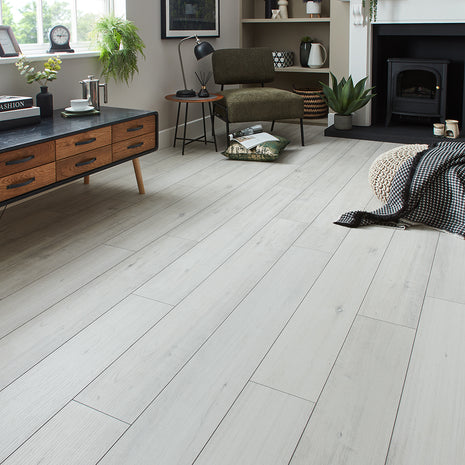 Kronotex Coniston 12mm Laminate Flooring - Gala Oak-SAMPLE