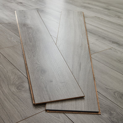 Kronotex Windimere 8mm Laminate Flooring - Millenium Grey Oak