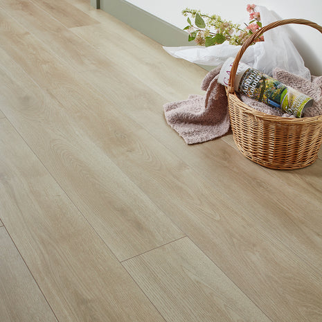 Kronotex Windimere 7mm Laminate Flooring - Spring Oak-SAMPLE