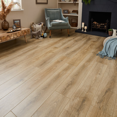 Kronotex Buttermere 7mm Laminate Flooring - Summer Oak-SAMPLE