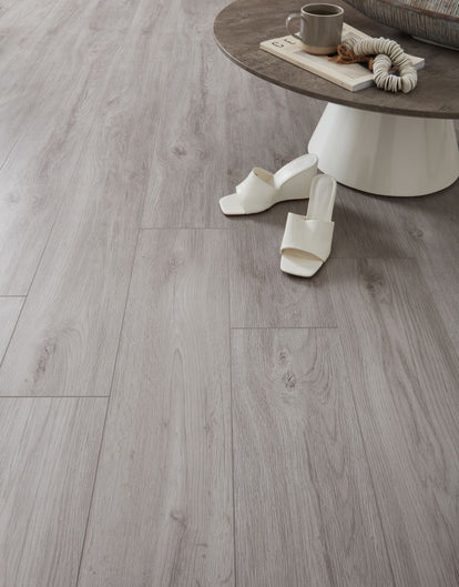 Kronotex Derwent 8mm Laminate Flooring - Authentic Grey