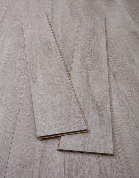 Kronotex Derwent 8mm Laminate Flooring - Authentic Grey