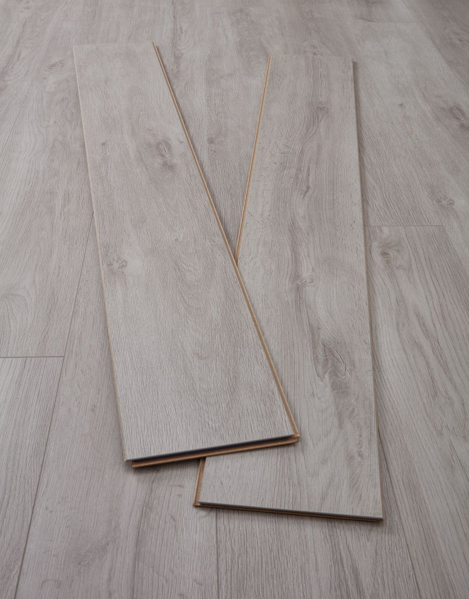 Kronotex Derwent 8mm Laminate Flooring - Authentic Grey