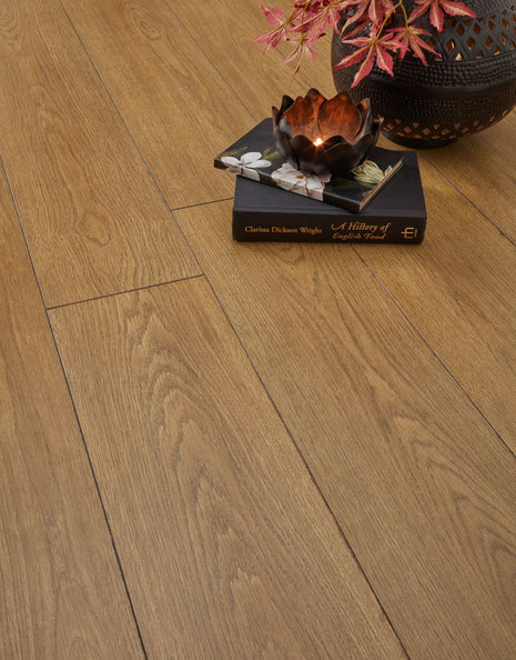 Kronotex Windimere 7mm Laminate Flooring - Golden Oak-SAMPLE