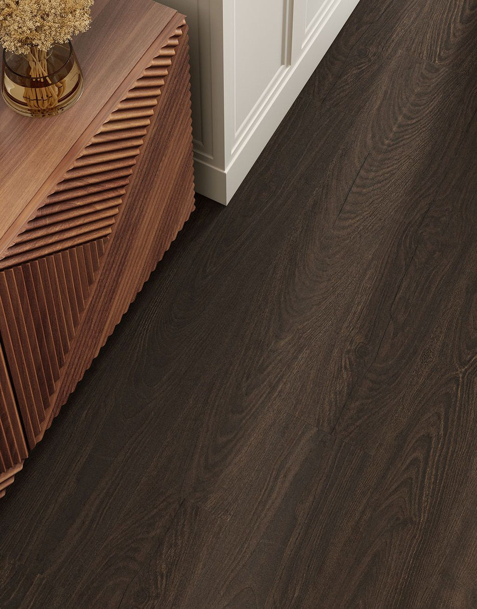 Jubilee 10mm Laminate Flooring - Espresso Oak