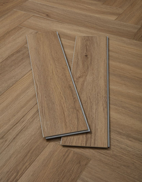 Rigid Core SPC Herringbone - Horizon Oak Herringbone