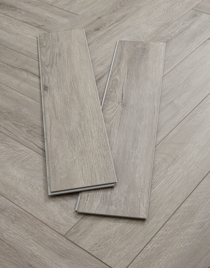 SPC Herringbone - Boulevard Grey Herringbone Rigid Core SPC