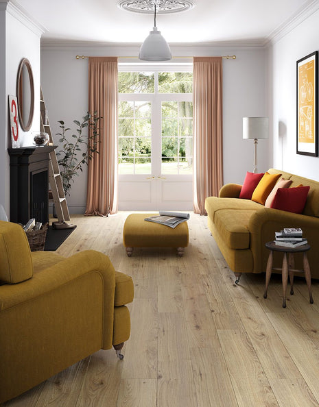 Buttermere 12mm Laminate Flooring - Millennium Oak-SAMPLE