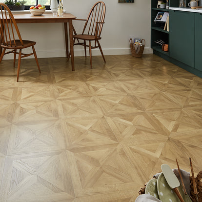 Faus Seathwaite 8mm Laminate Waterproof Parquet Flooring - Classic Oak