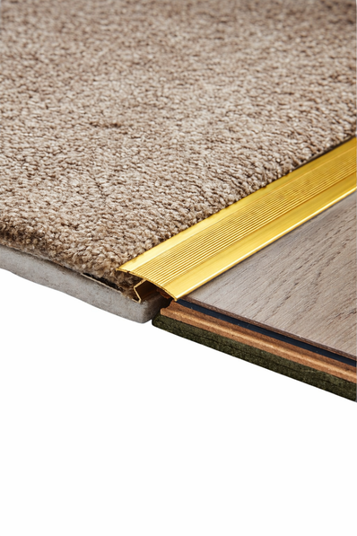 900mm Single Z Doorbar - Classic Gold