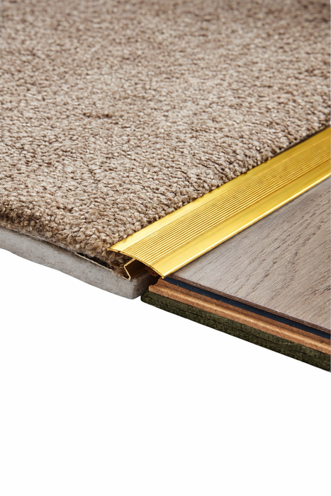 900mm Single Z Doorbar - Classic Gold