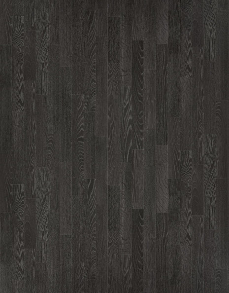 Gable 2.3m Cushioned Roll Vinyl Flooring  - Espresso Oak Plank