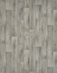 Gable 2.3m Cushioned Roll Vinyl Flooring  - Beach Hut Oak Plank