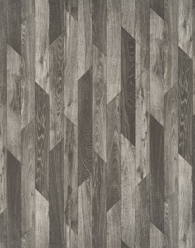 Gable 2.3m Cushioned Roll Vinyl Flooring  - Ivy Staggered Oak