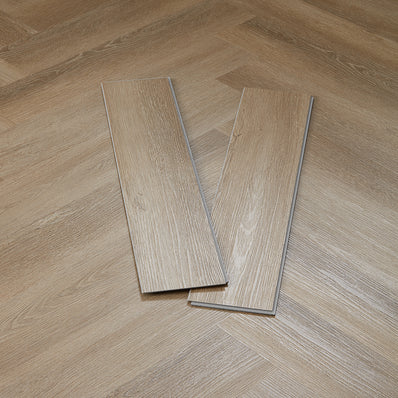 Scafell 5.2mm SPC Herringbone Flooring - Herringbone Ash Brown