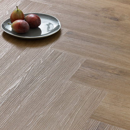 Scafell 5.2mm SPC Herringbone Flooring - Herringbone French Oak