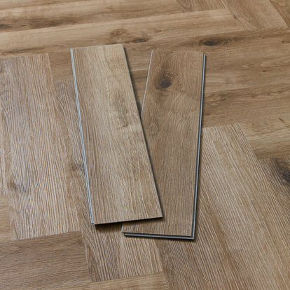 Scafell 5.2mm SPC Herringbone Flooring - Herringbone French Oak