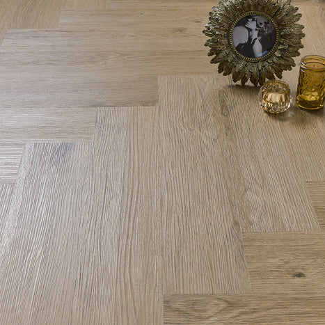 Scafell 5.2mm SPC Herringbone Flooring  -  Harvest Oak