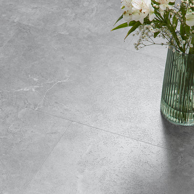 Longlands 5.2mm SPC Tile - Quartz Grey