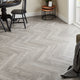 Berry Alloc Thirlmere Herringbone 8mm Laminate Flooring - Natural Grey