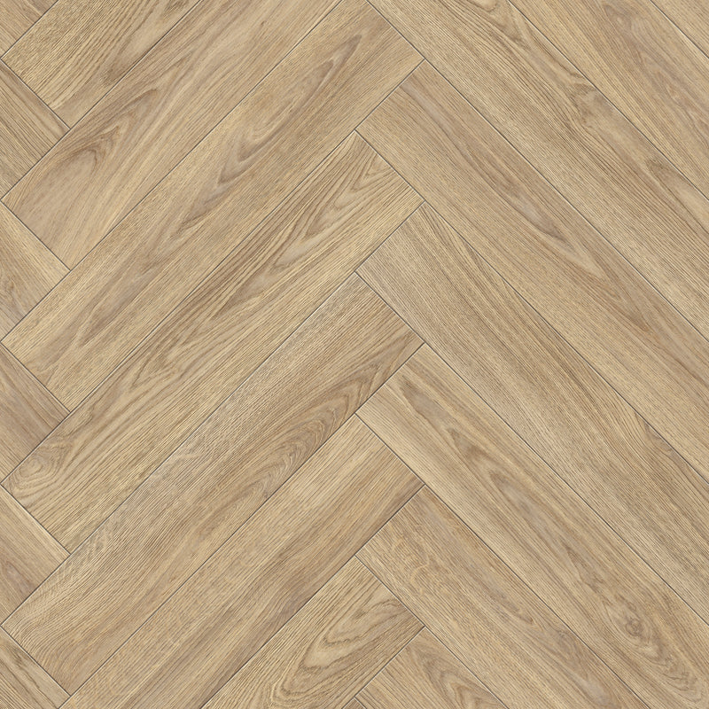 Bowfell 2mm Felt Back Roll Vinyl Flooring - Rustic Herringbone