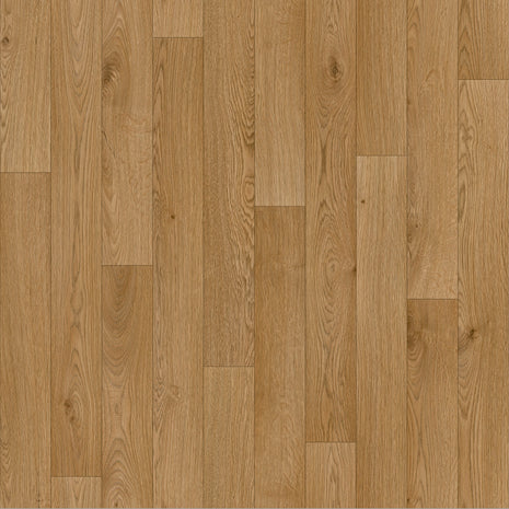 Gable 2.3mm Cushioned Vinyl - Classic Natural Oak Plank