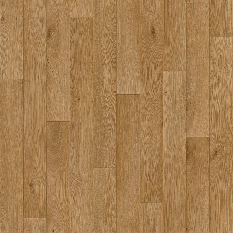 Gable 2.3mm Cushioned Vinyl - Classic Natural Oak Plank