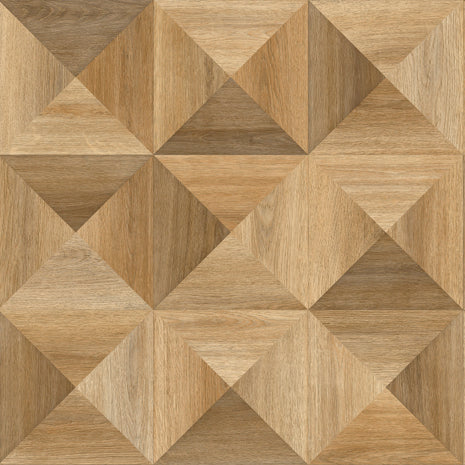Gable 2.3mm Cushioned Vinyl - Warm Geometric Tile