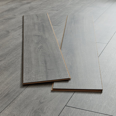 Buttermere 8mm Laminate Flooring - Elegant Grey