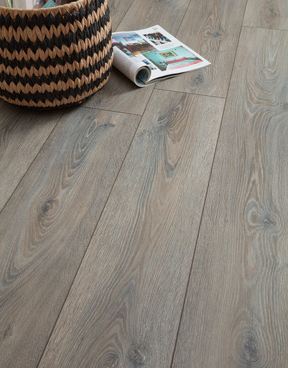 Snowdon 8mm Laminate Flooring - Fossil Oak