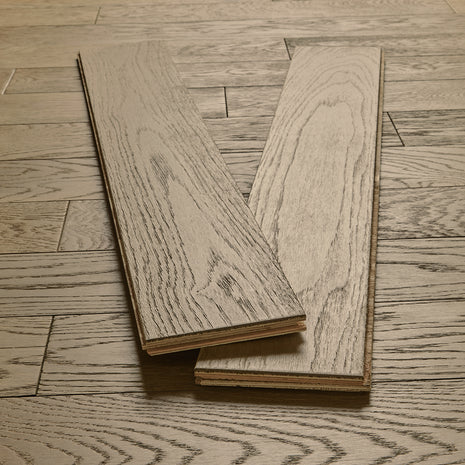 Geneva 14mm Oiled Engineered Wood Flooring - Natural French Oak-SAMPLE