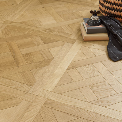 Chateau Oak 15mm Engineerd Wood Versailles Tiles- Natural Oak