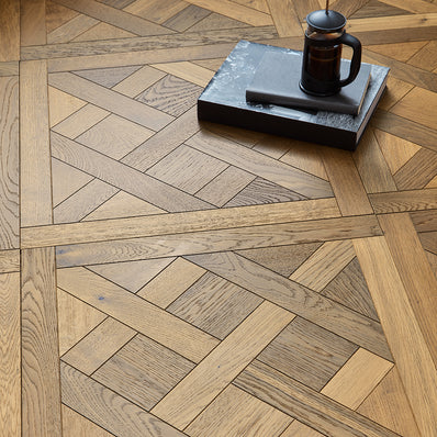 Chateau Oak 15mm Engineerd Wood Versailles Tiles -  Vintage Oak