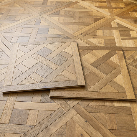 Chateau Oak 15mm Engineerd Wood Versailles Tiles -  Vintage Oak