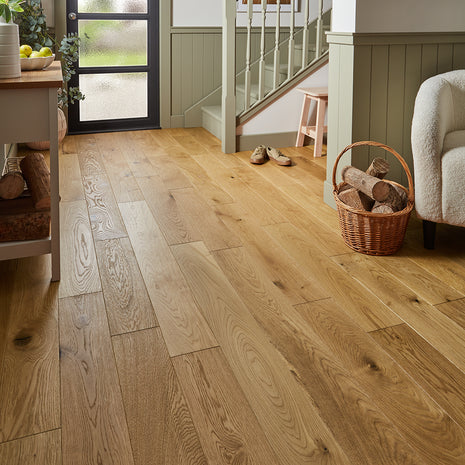 Lucerne 14mm Oiled Engineered Wood Flooring - Lewis Oak-SAMPLE