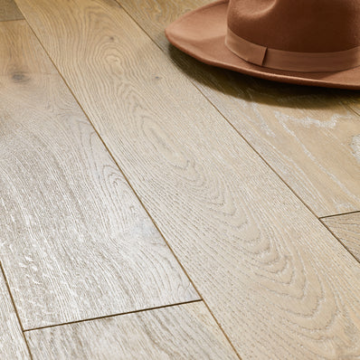 Garda 14mm Lacquered Engineered Wood Flooring - Rustic French Oak