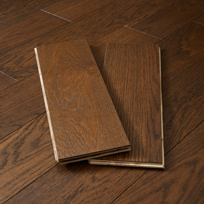 Garda 14mm Lacquered Engineered Wood Flooring - Antique Oak