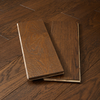 Garda 14mm Lacquered Engineered Wood Flooring - Antique Oak