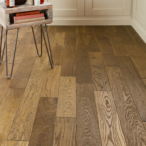Geneva 14mm Oiled Engineered Wood Flooring - Shore Rustic Oak-SAMPLE