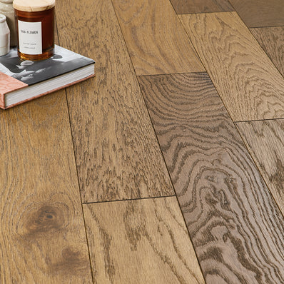 Geneva 14mm Oiled Engineered Wood Flooring - Shore Rustic Oak