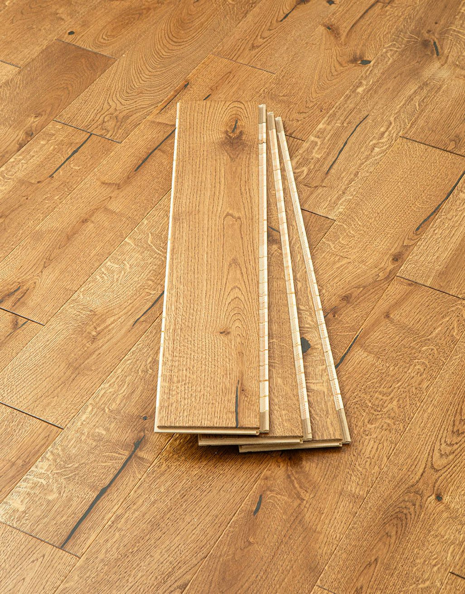 Elterwater Classic 14mm Rustic Engineered Wood Flooring - Toffee Oak