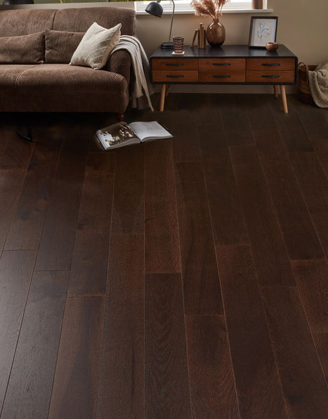 Elterwater Heritage 14mm Engineered Wood Flooring - Espresso Oak