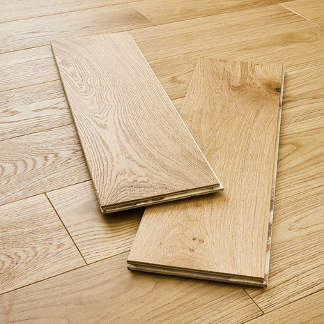 Lucerne 14mm Oiled Engineered Wood Flooring -Island Oak-SAMPLE