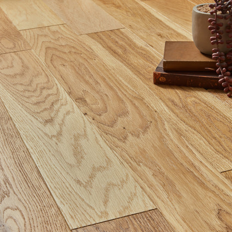 Geneva 14mm Oiled Engineered Wood Flooring - Shore Natural Oak-SAMPLE