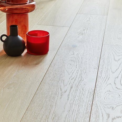 Bolsena Vanilla Brushed & Oiled Engineered Wood Flooring-SAMPLE