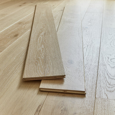 Bolsena 14mm Brushed & Oiled Engineered Wood Flooring - Vanilla Oak
