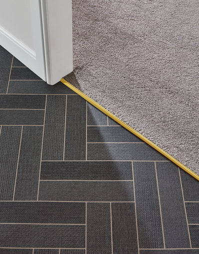 900mm Single Doorbar - Classic Gold