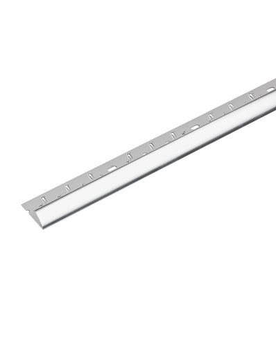 900mm Single Doorbar - Modern Silver