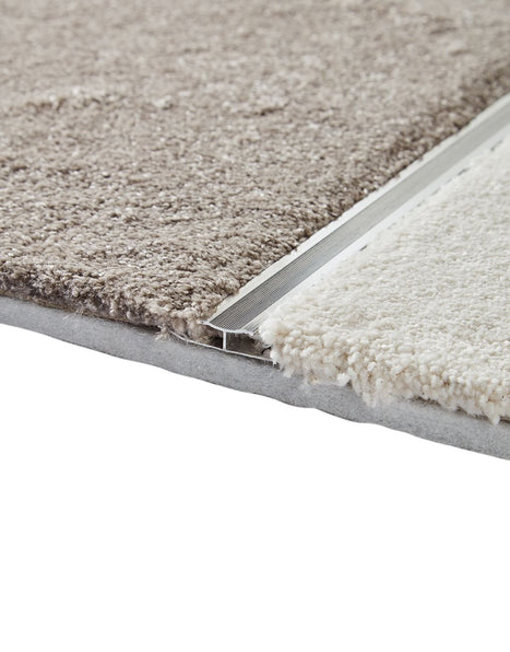 900mm Dual Grip Double Doorbar - Modern Silver