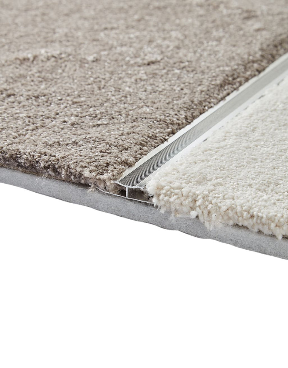 900mm Dual Grip Double Doorbar - Modern Silver